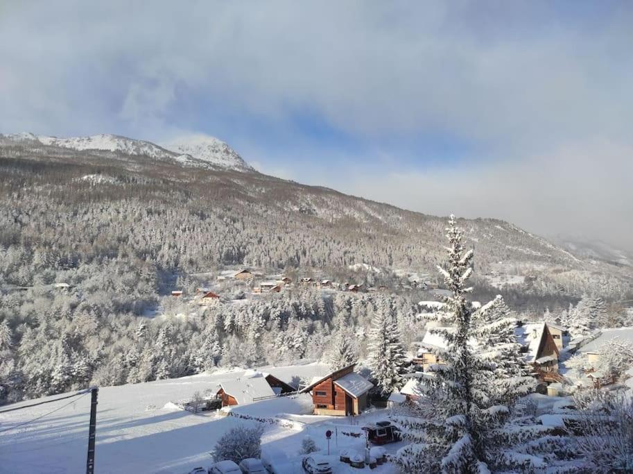 Appartement Vue Montagne, Cosy Et Chaleureux Briançon Dış mekan fotoğraf